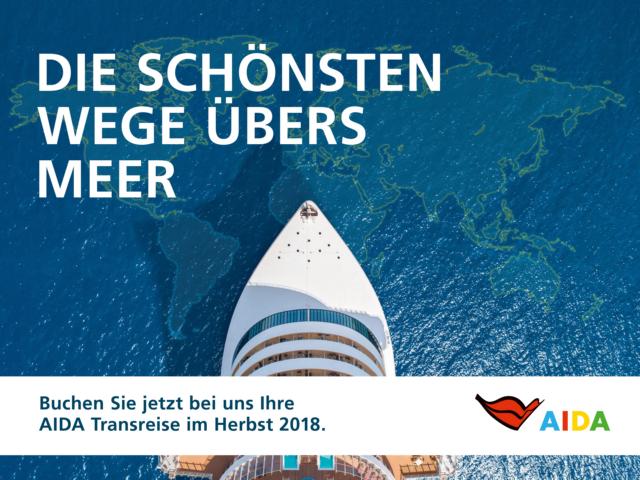 Aida Transreisen Herbst 2018
